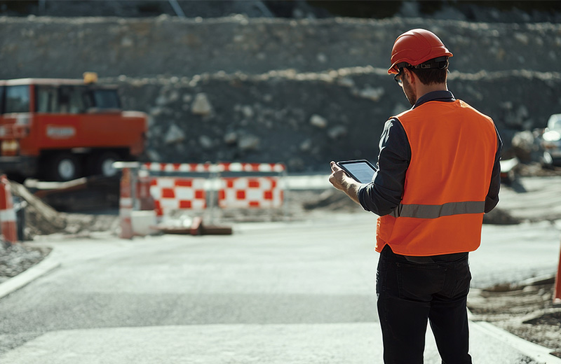 公共事業の現場で